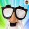 Humorous Funny Nose Glasses Adult Costume Classic Gag for Halloween Parties